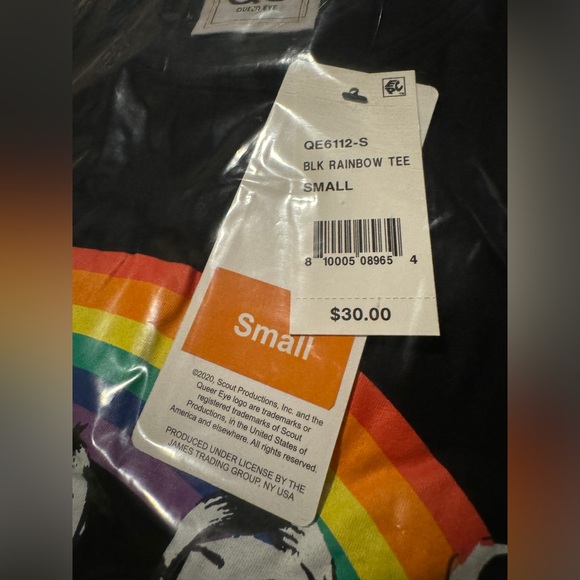🏳️‍🌈 NWT! QE Rainbow Unisex Choose Kindness TShirt - Picture 5 of 9